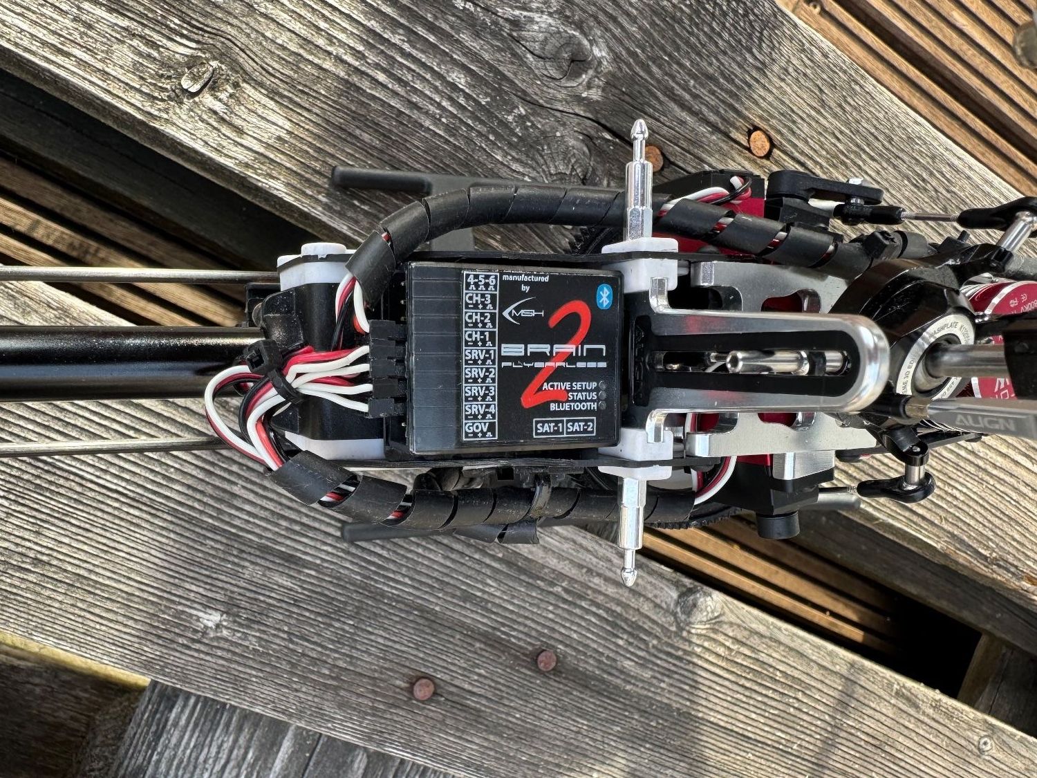 Align Modellismo RC: T-Rex 450L Dominator mit Brain 2 – Usato da Möhlin venduto da Trophy 4