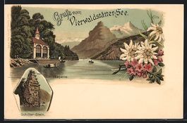 Litho Tellskapelle am Vierwaldstätter-S