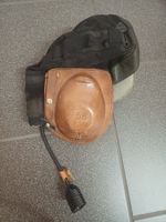 Netzkopfhaube Luftwaffe, Leder braun Grösse 58 mit Kabel