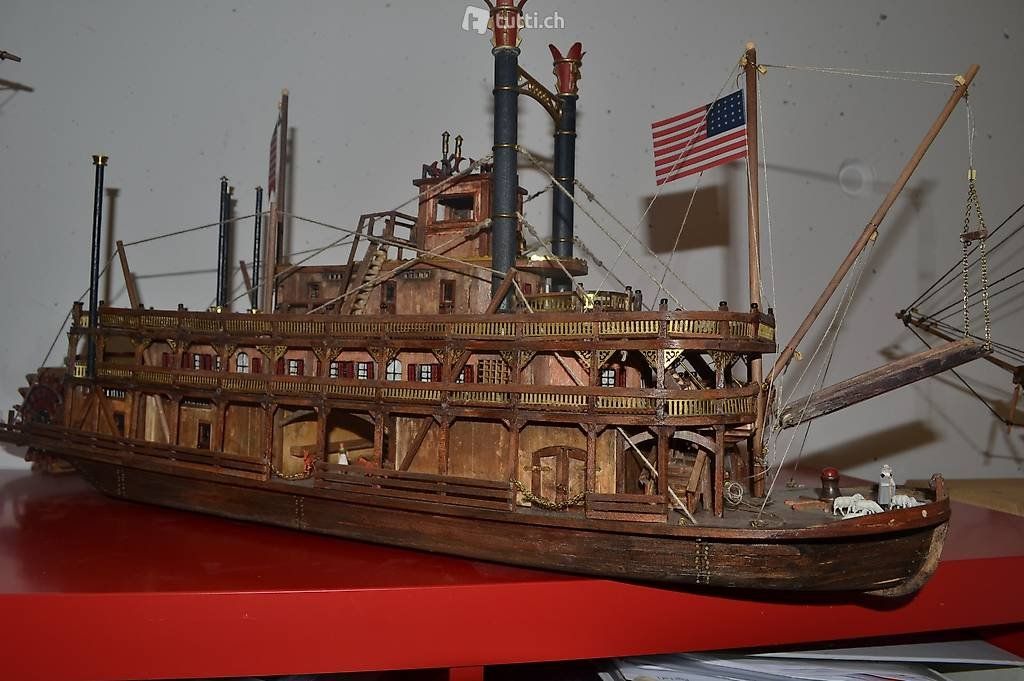 Kit di modellismo & Modellini statici: Artesania MISSISSIPPI – Usato da Schwändi GL venduto da Ole30