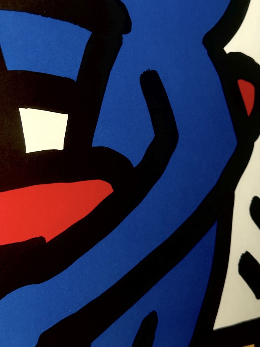 Grafiken & Lithographien: Keith Haring – "Best Buddies" | Original Offset-Lithographie – Gebraucht aus Luzern von downtonabbey 3