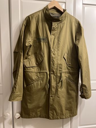 Zara Übergangsjacke Parka Gr. XS Khaki/ Olivegrün
