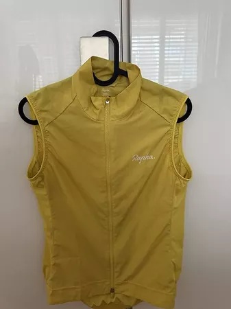 Rapha Veloweste Gelb Damen Small