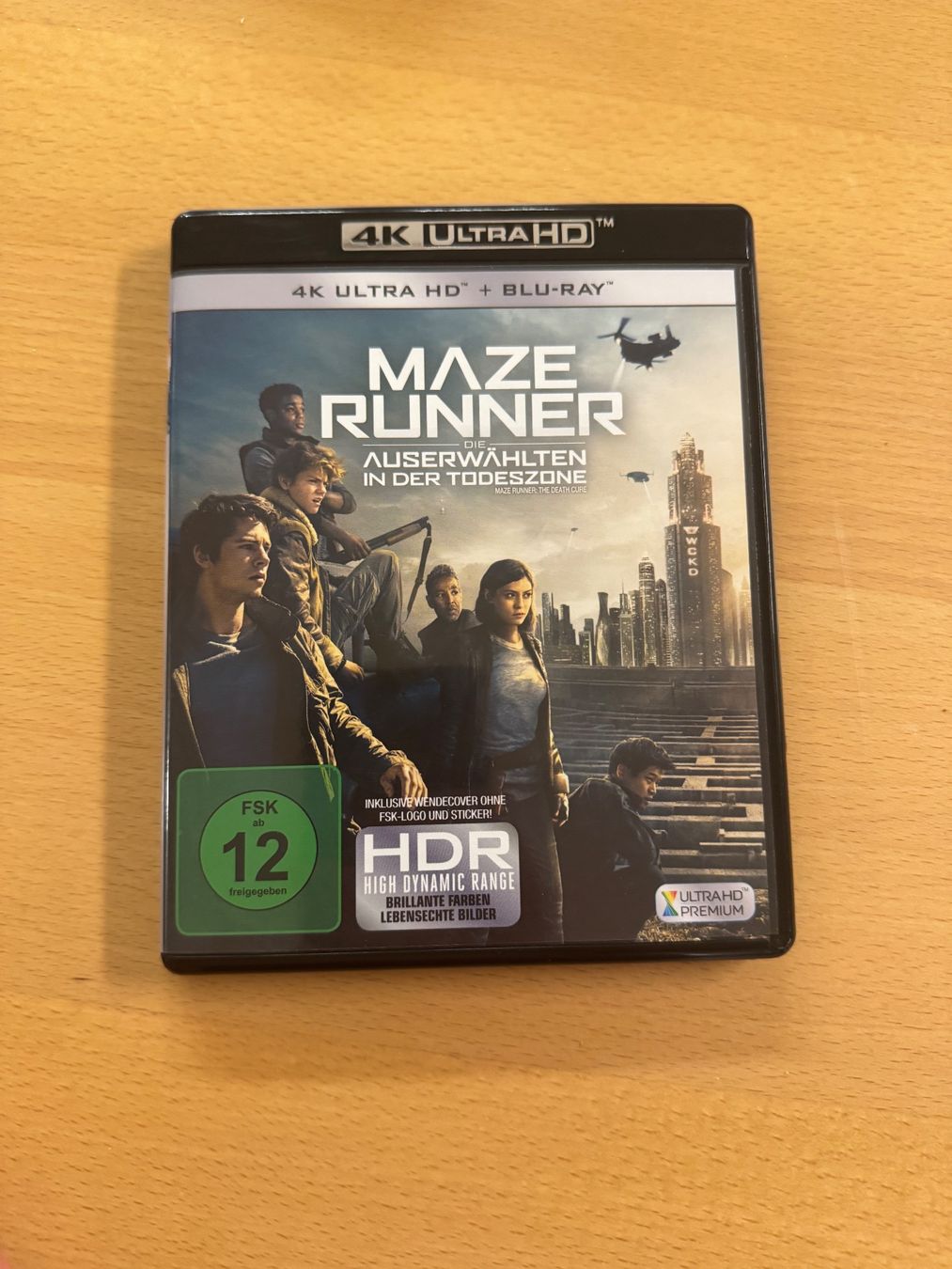 Tutti i DVDs: Maze Runner Die auserwählten in der Todeszone 4k UHD Blu Ray – Usato da Schwerzenbach venduto da ste_pp82