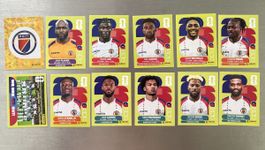 Panini WM 26 Sticker HAI 1,2,6,7,8,10,13,15,16, 17,18,20