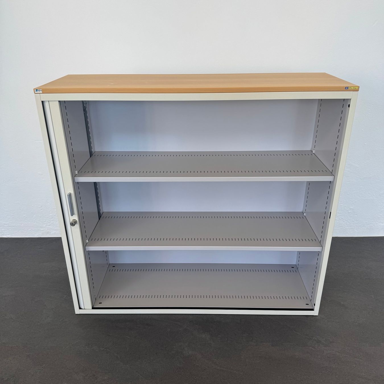 Lista Office LO Storage Lateralschrank 3-OH - 1200mm - Weiss (Gebraucht ...
