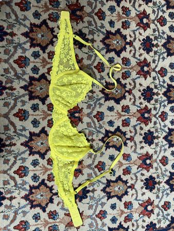 Neon Gelber BH 