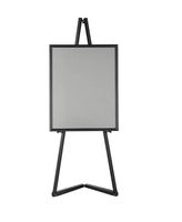 neue Display Staffelei, falbar, höhenverstellbar, schwarz