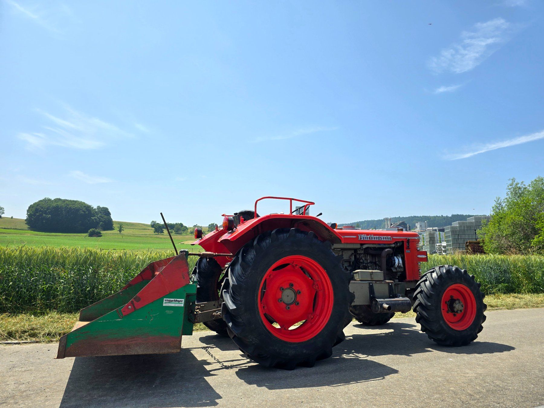 Hürlimann Trattori: Hürlimann D95 // Allrad – Usato da Reinach AG venduto da Seeblick.24 2