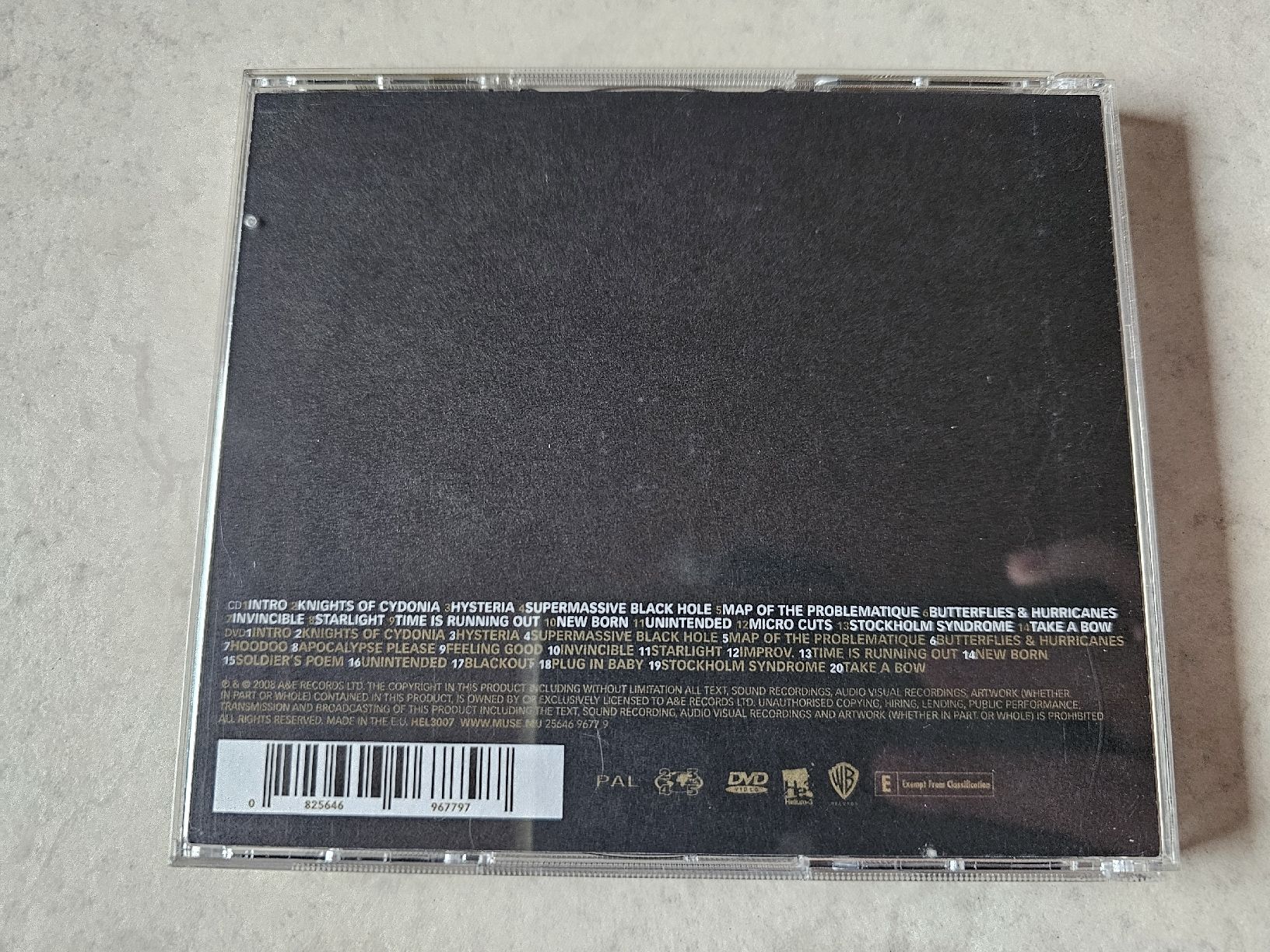 CD: Muse  -  Haarp  /  2 CD's Live From Wembley Stadium 2007 – Usato da Schneisingen venduto da backstore24 1