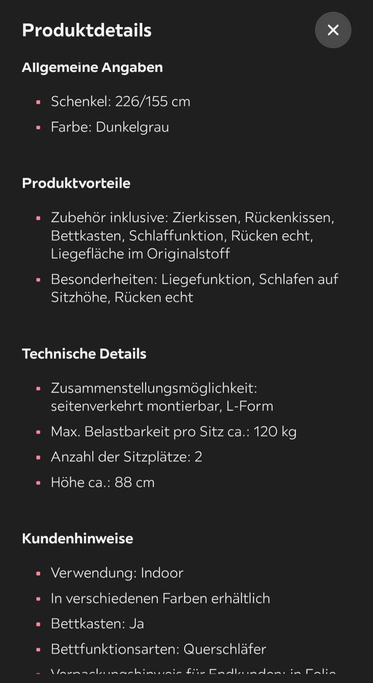 Divani: Bettsofa – Usato da Zunzgen venduto da Flipflap02 3