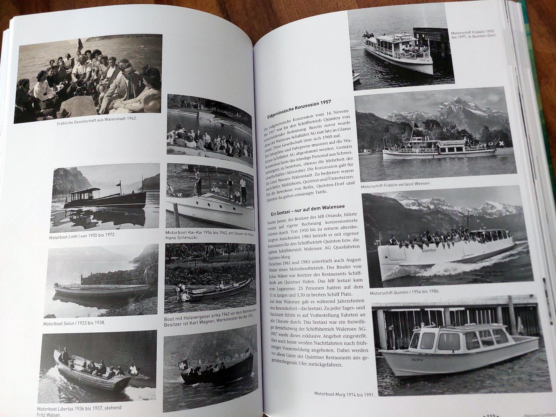 Bücher: 175 Jahre Walensee-/Linth-Schifffahrt 1837-2012 – Gebraucht aus Schönenwerd von Steidi 8