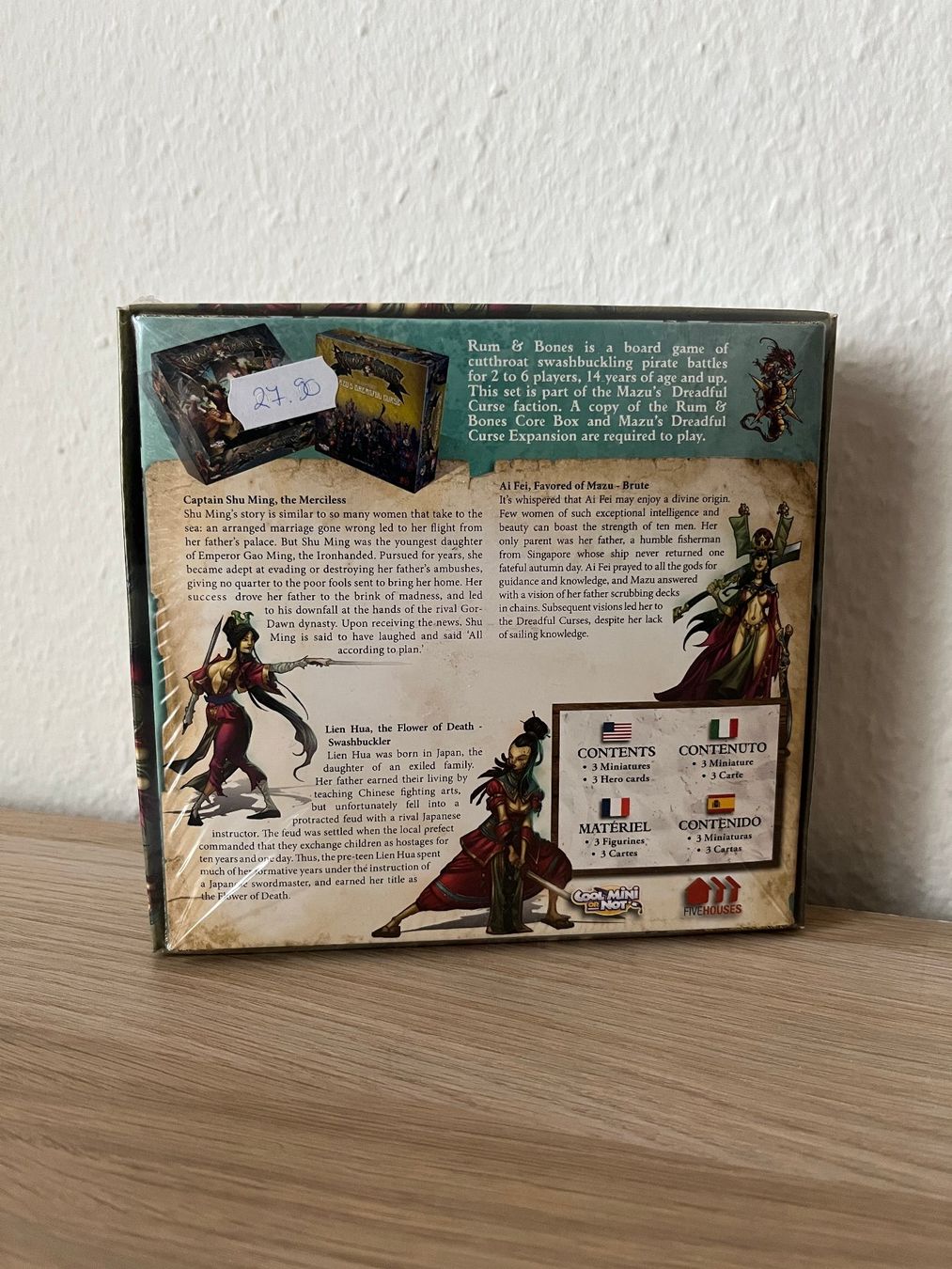 Spiele: Rum & Bones - Mazu's Dreadful Curse, Heroes Set #1 – Neu und originalverpackt aus Petit-Lancy von a-simple-user 1