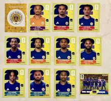 Panini WM 2026!!! Curaçao!!! 12 verschiedene Stickers!!!