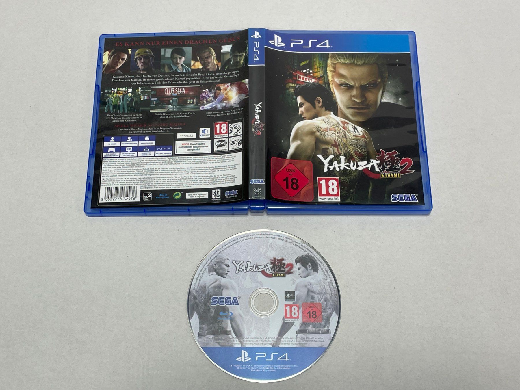 Sega Giochi: Yakuza Kiwami 2 - PS 4 - Ger – Usato da Zürich venduto da le_souk