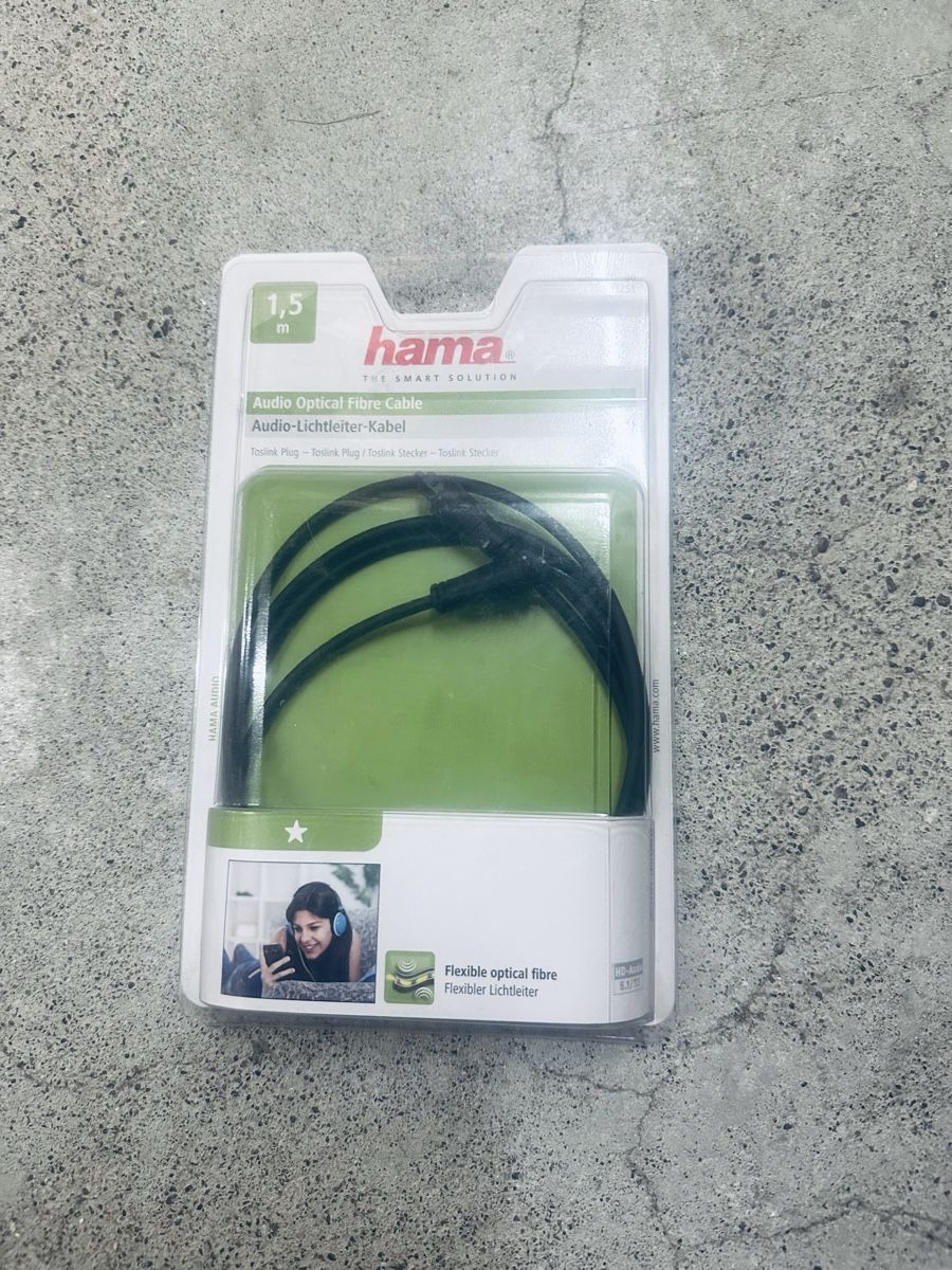 Hama Kabel: Audio lichtleiter kabel – Neu und originalverpackt aus Dietikon von Akil03