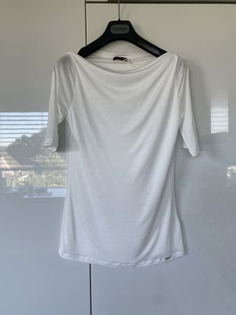 CINQUE  T-Shirt weiss Gr.M 100% Lyocell 