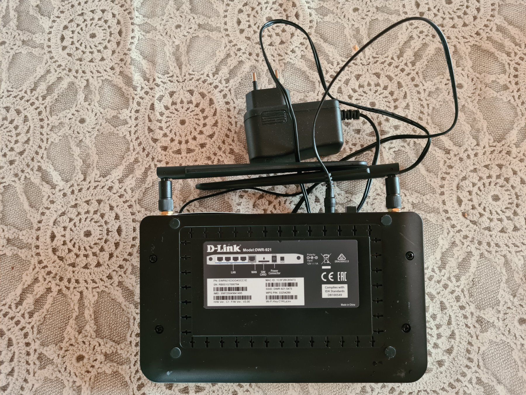 Dlink Modems & Router: D-Link 4G-LTE-Router DWR-921 – Gebraucht aus Lütisburg-Station von Lukashuser 1