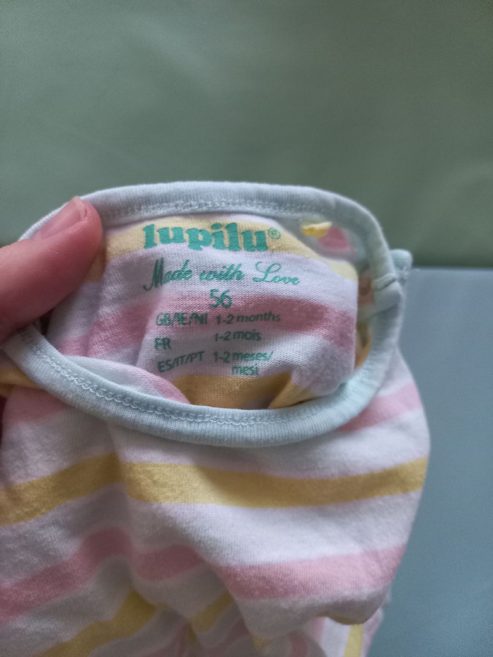 Lupilu Lotti & Set di vestiti: 2x Kurzarm Body Gr. 56 – Usato da Basel venduto da Shena02 5