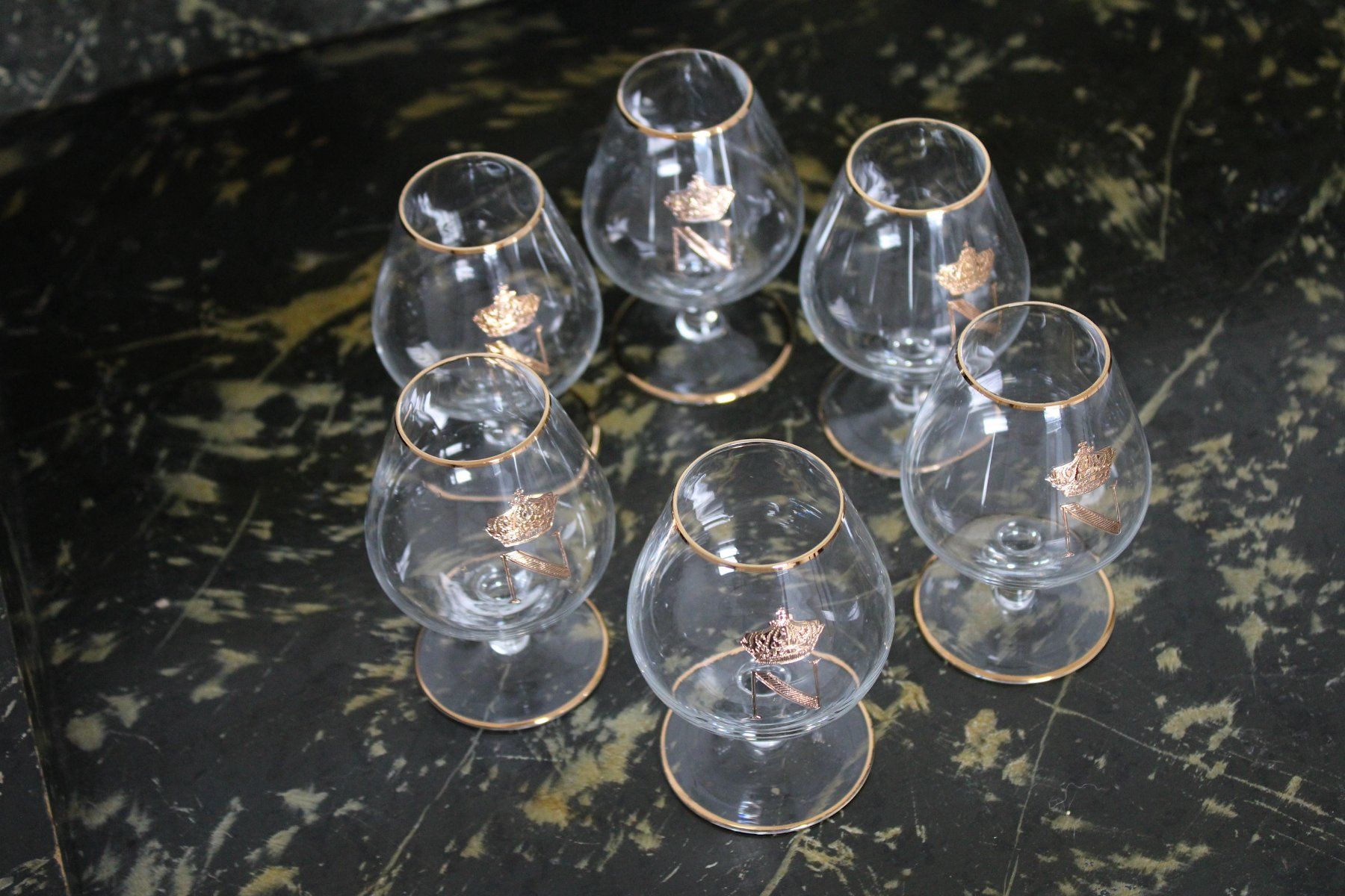 Verres: Kleine Cognacschwenker. – D'occasion à Locarno par fripui 1