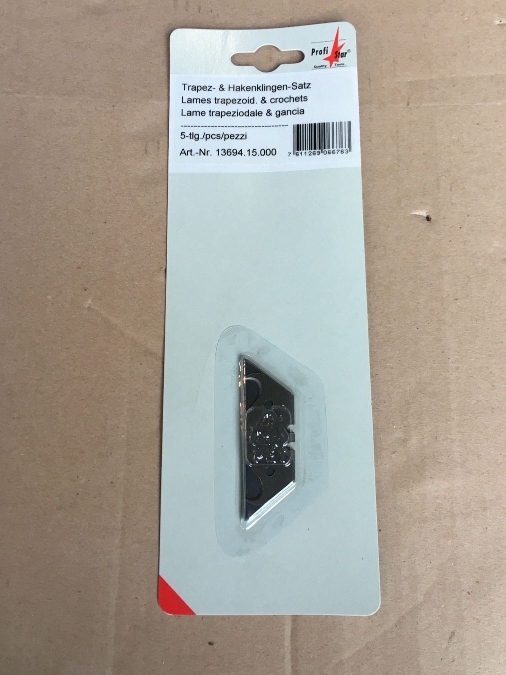 Alle Werkzeuge: Trapez und Hakenklingen 5 Stk. – Neu und originalverpackt aus Tann von Mad_less