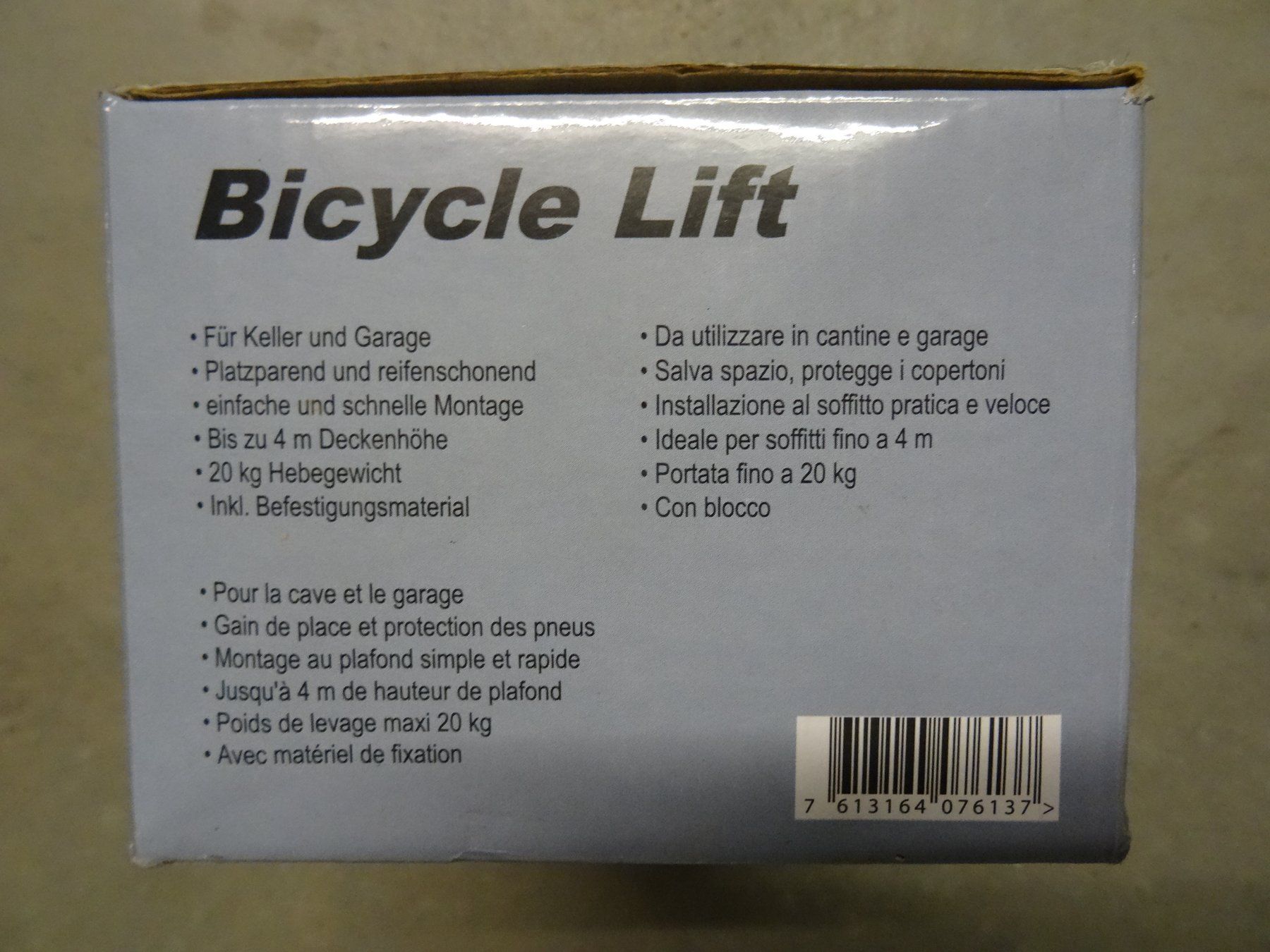 Supports de vélo: Velo - Lift – Neuf avec emballage d'origine à Niederbipp par mission55impossibile 1