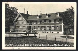 Hundwil, Gasthaus und Bad Rössli, Ferie