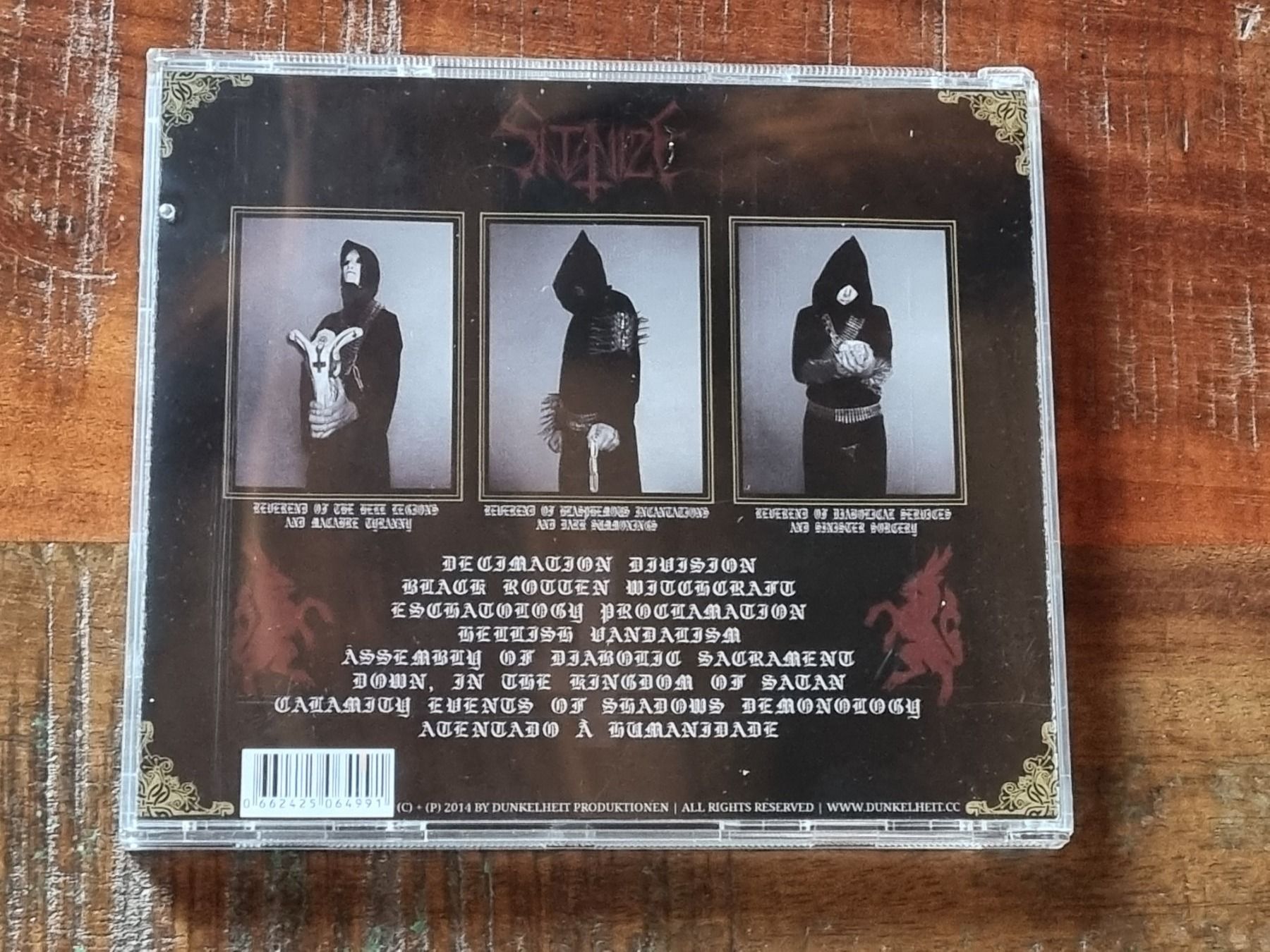 CDs: Satanize - Black Rotten Witchcraft, CD Black / Death Metal – Neu (gemäss Beschreibung) aus Winterthur von Belzarek 1