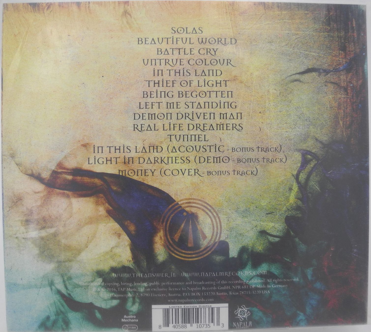 CD: CD The Answer "Solas", Nr. 851 – Nuovo (secondo la descrizione) da Kottwil venduto da Crazyrolf 1