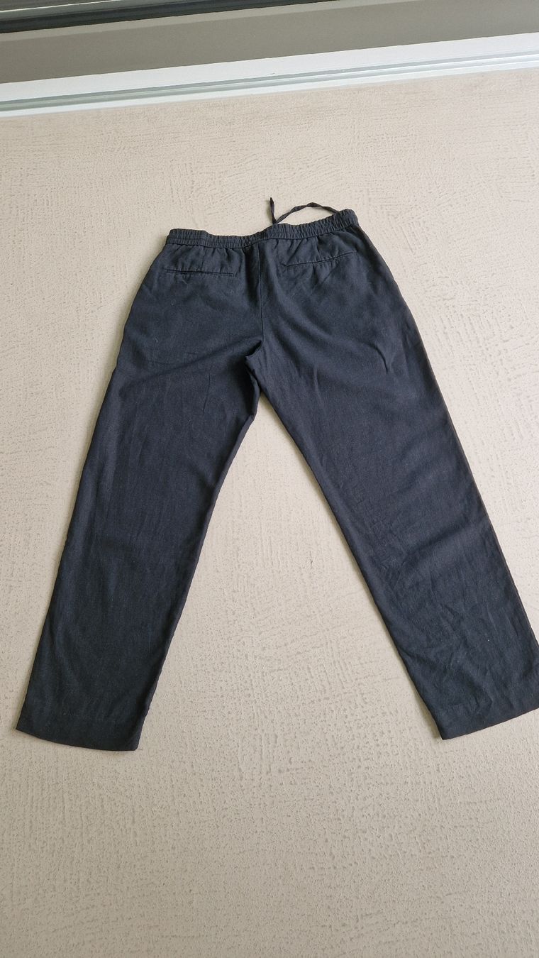 Zara Pantaloni: Schöne Leinenmixhose, Zara, Gr. M – Usato da Gachnang venduto da Breiser 1