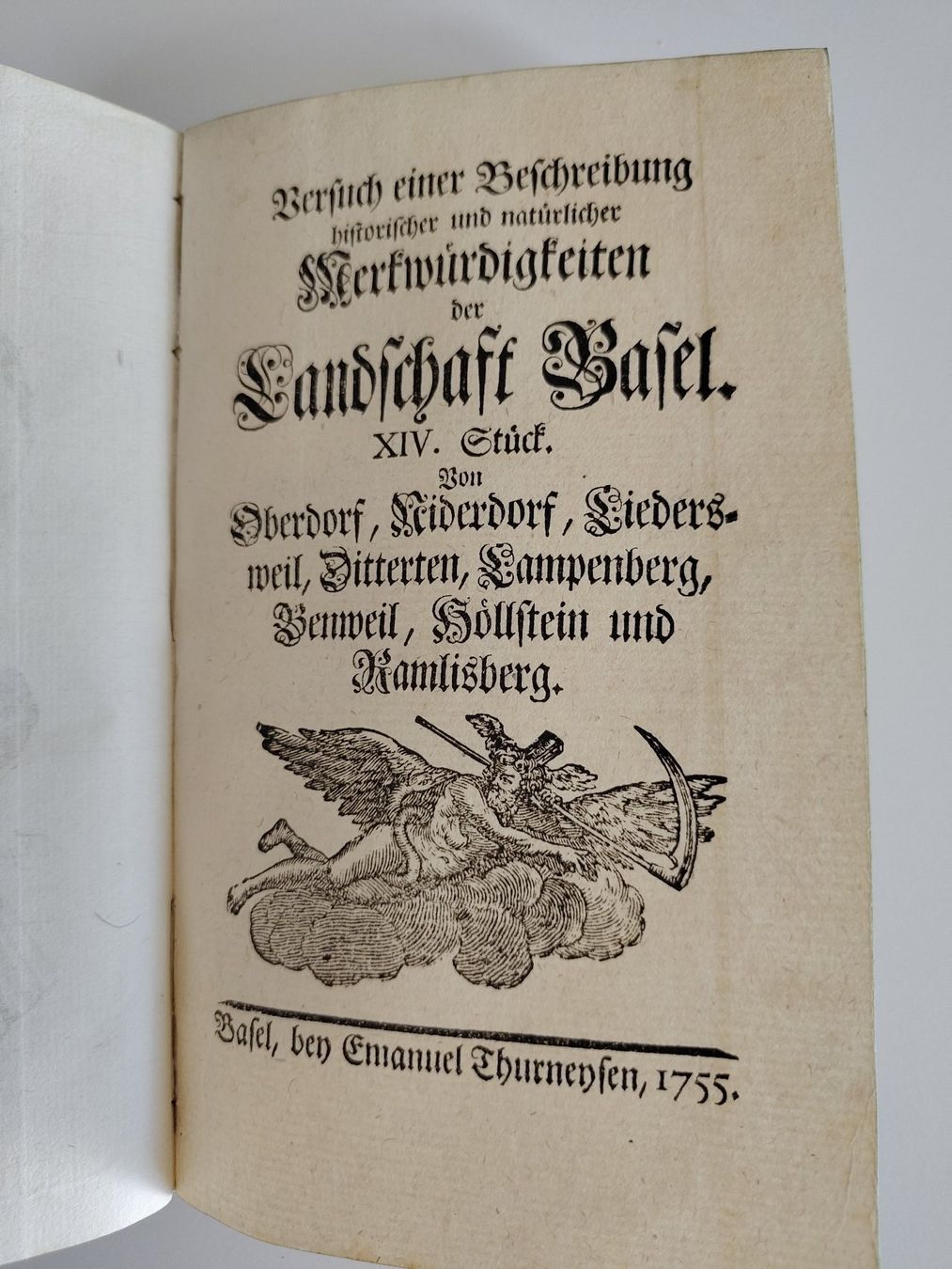 Bücher: Versuch einer Beschreibung (...) Landschaft Basel – Gebraucht aus Basel von Basler_bieter 2