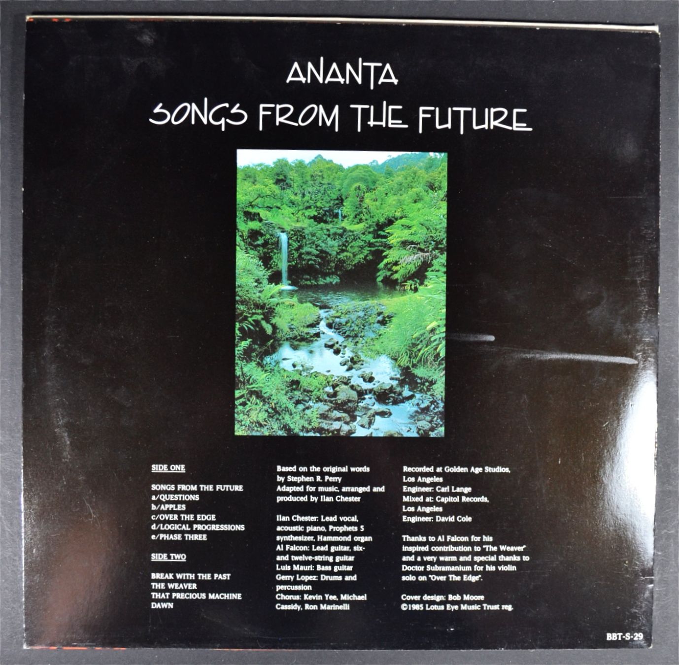 Dischi in vinile: LP: ANANTA - Songs From The Future – Usato da Frenkendorf venduto da Yard-Sale-2000 1