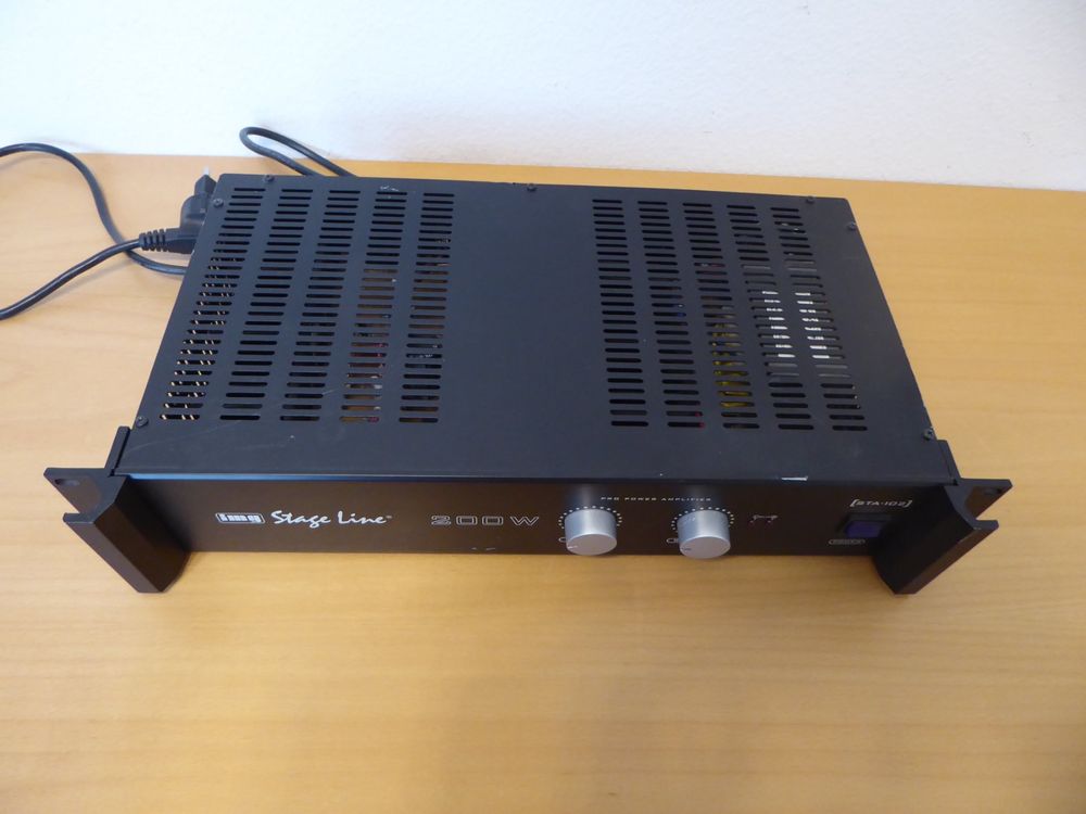 IMG Stage Line STA-102 200 Watt Endstufe Pre PA Power Verstä (Gebraucht ...