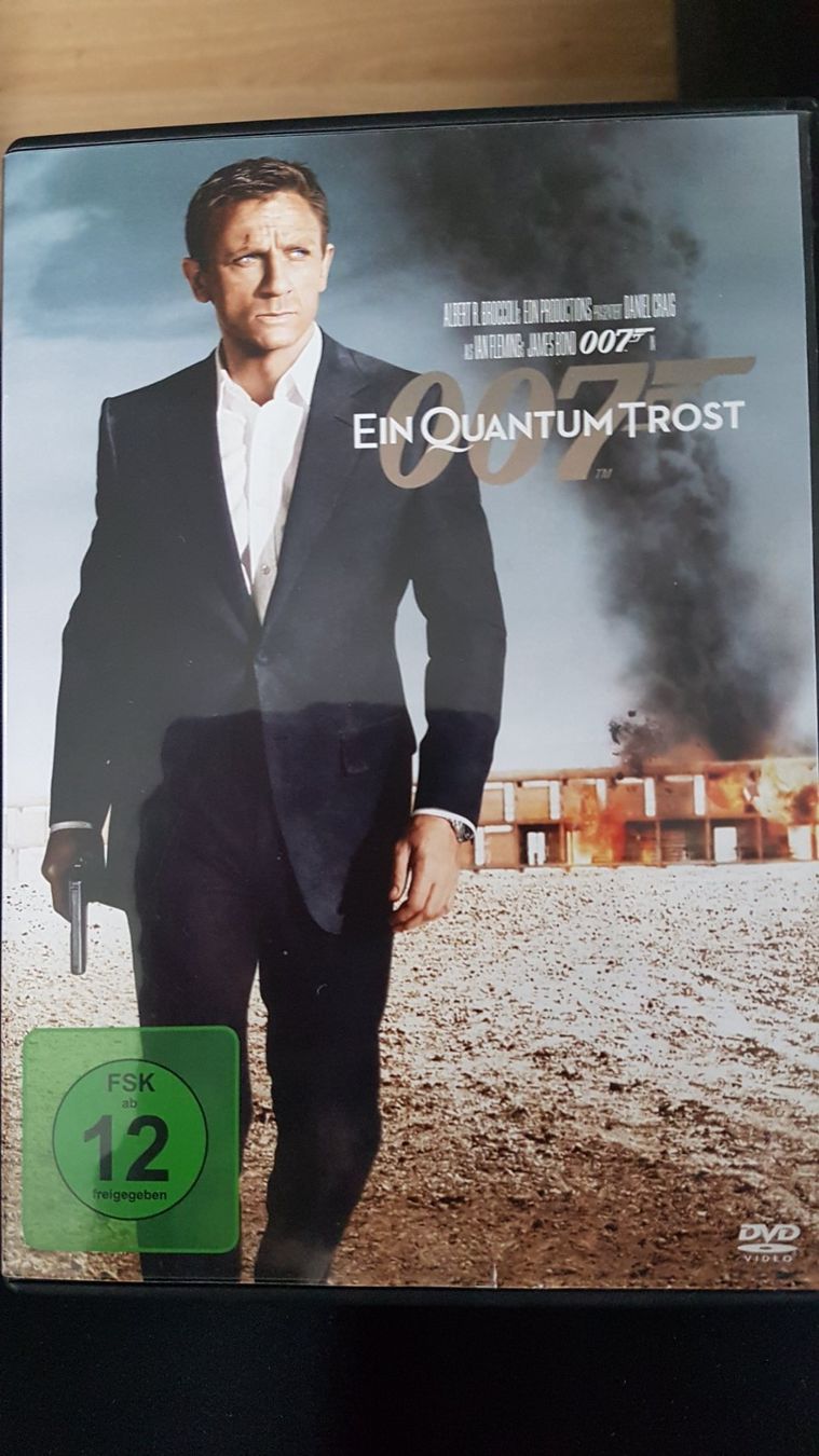 Tutti i DVDs: DVD "007 - Ein Quantum Trost" – Usato da Buttisholz venduto da Simone_n