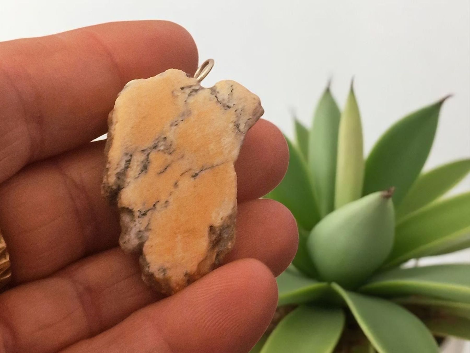 Pendentifs: Anhänger Schweizer Rosa Alabaster – Neuf avec emballage d'origine à Aarau par Schmuckhoehle_MD 2