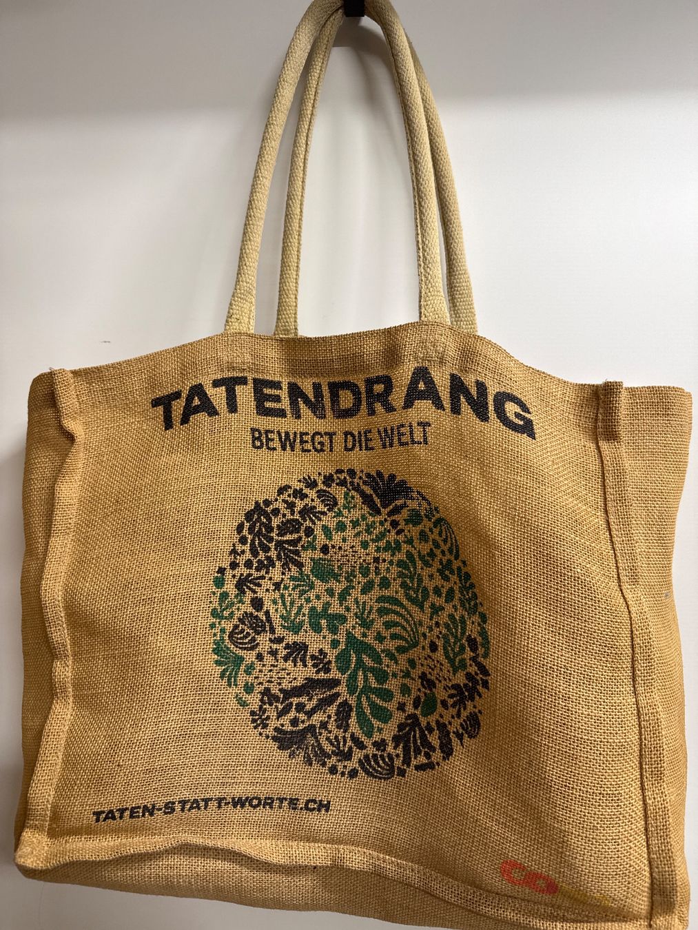 Coop Taschen: Jute Einkaufstasche Bio – Gebraucht aus Amriswil von used2use