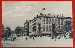 Genève - Sortie de la Gare de Cornavin