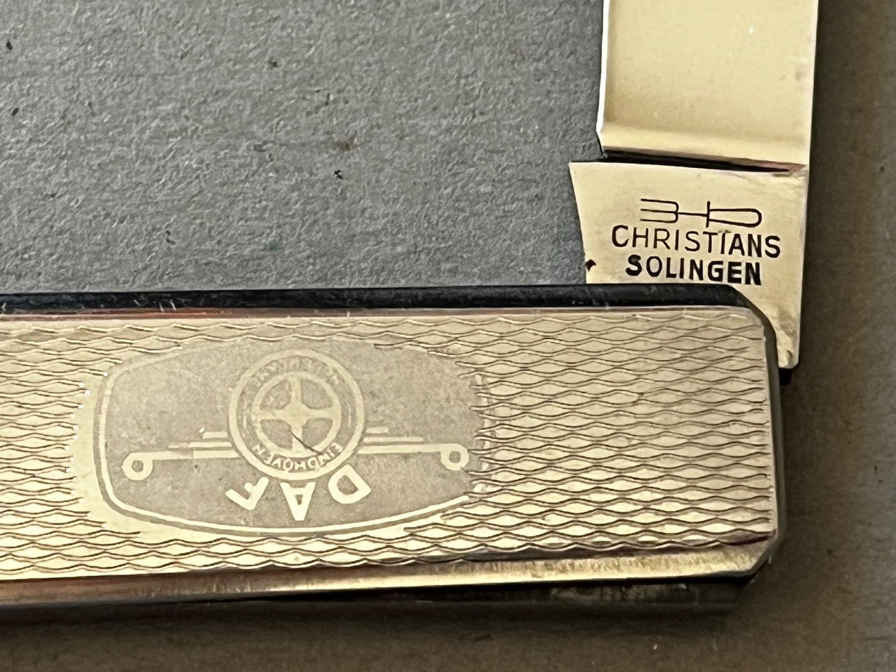 Solingen Taschenmesser: Sackmesser CHRISTIANS Solingen 75 mm - DAF EINDOVEN – Gebraucht aus Zürich von FV.vintage 3