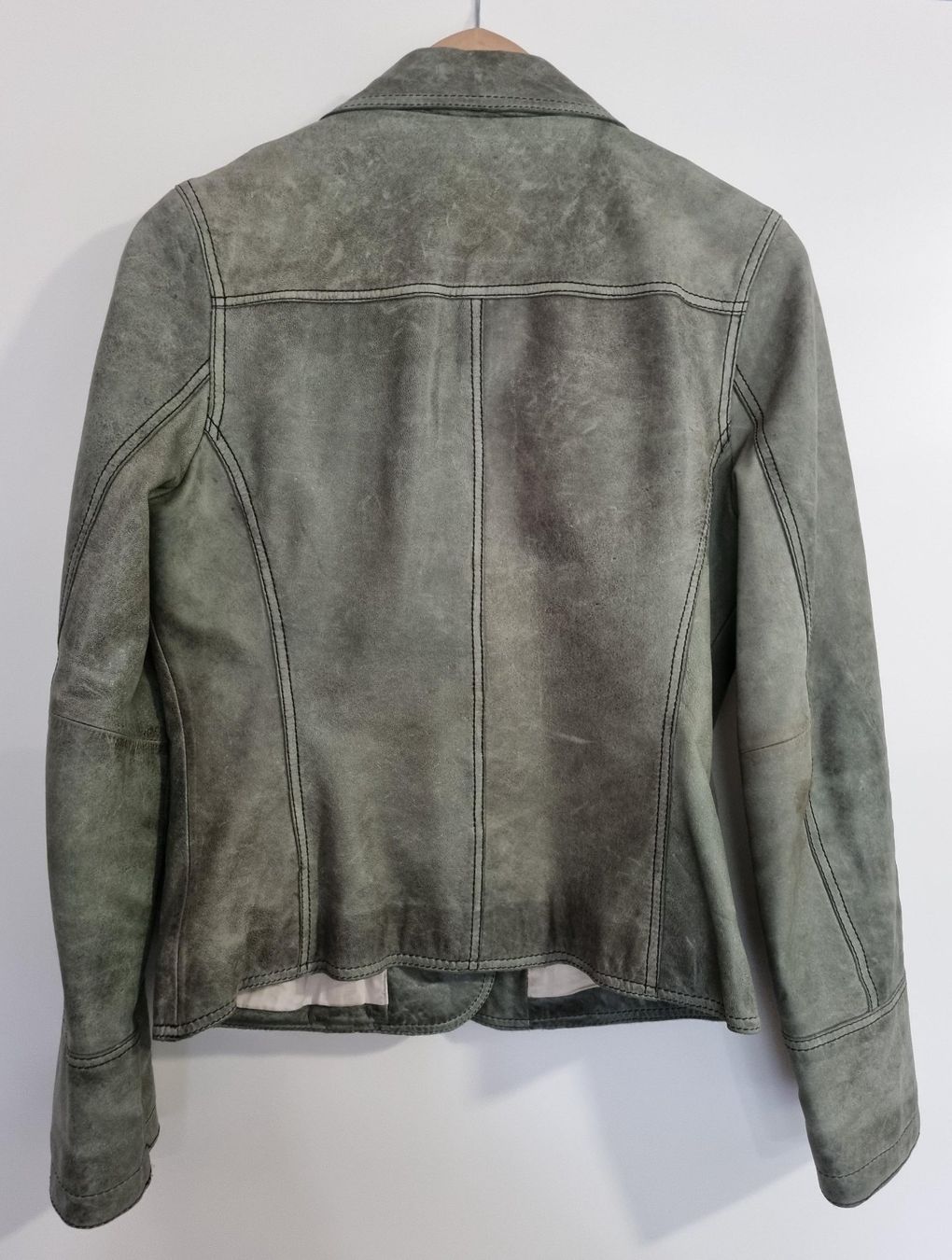 Esprit Giacche: Leder Jacke Esprit military style – Usato da Uetliburg SG venduto da mafrey63 1