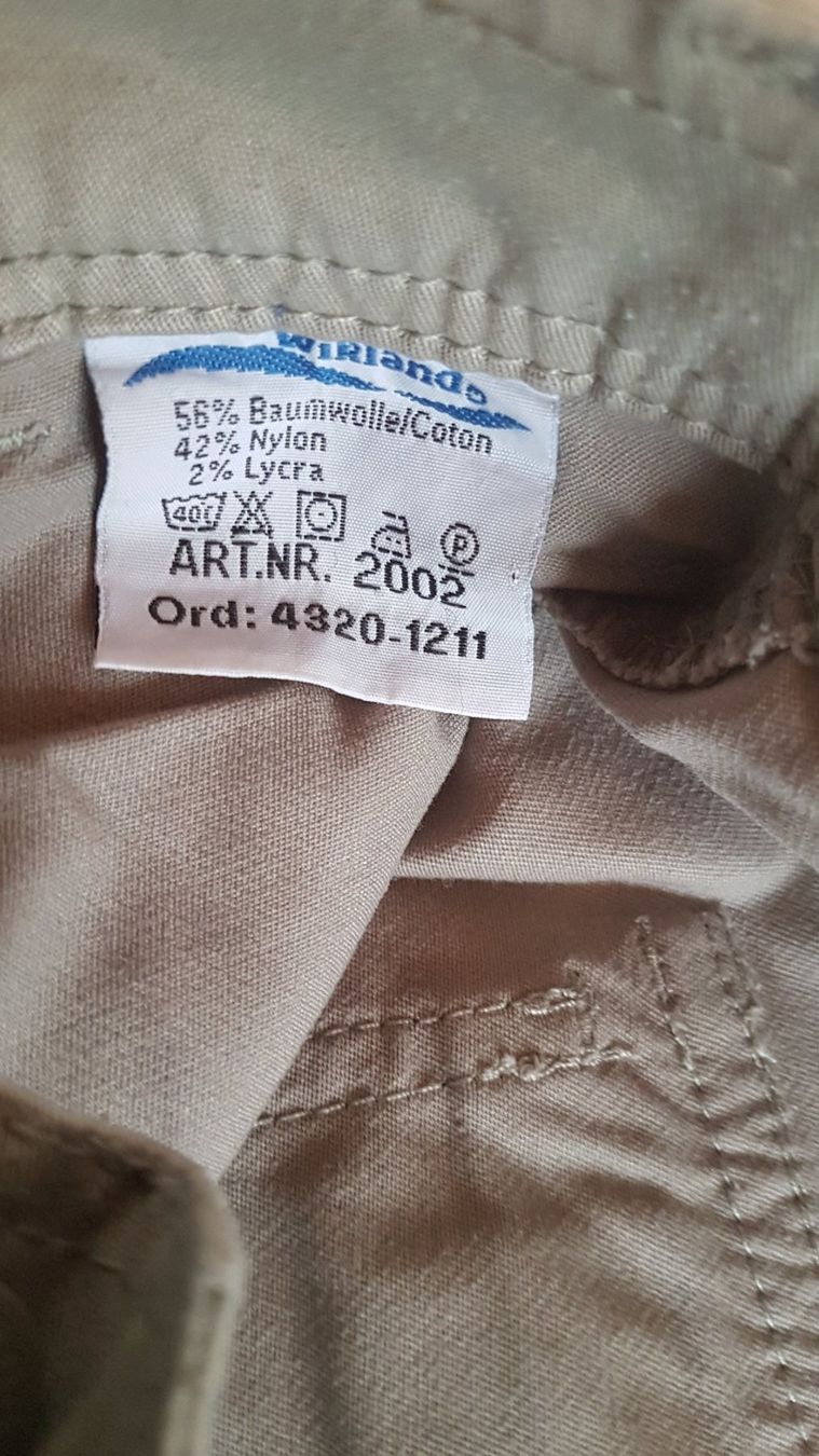 Wikland Pantaloni: Pantalon vert olive clair taille 46 marque Wikland – Usato da Villiers venduto da san_jn5w 3