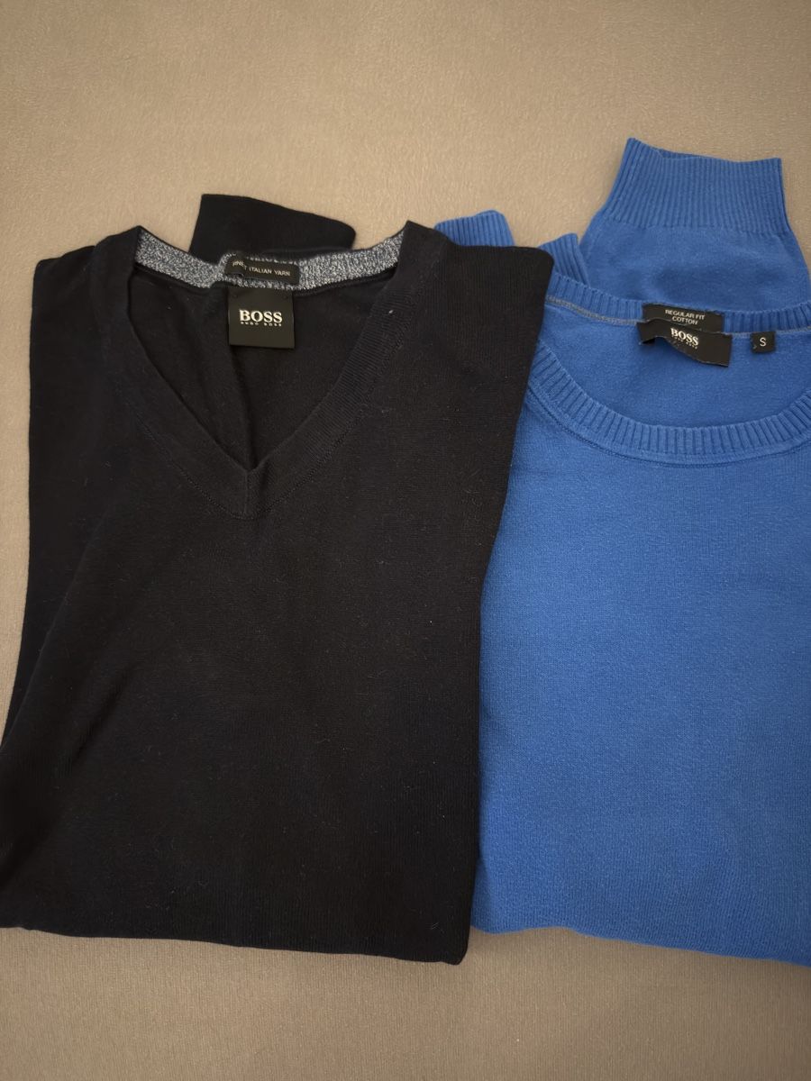 Hugo Boss Lotti di vestiti: Pullover 4er Set BOSS Herren Grösse S/M gebraucht – Usato da Sils im Domleschg venduto da Exar93 1