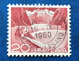 Nr.301A  mit Stempel Stausee 1949  