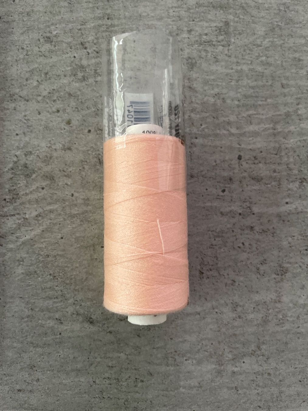 Kordeln & Faden: Polyester Nähgarn, Nähfaden Lachs hell 500m Nr. 27  NEU – Neu und originalverpackt aus Rietheim von Nugger