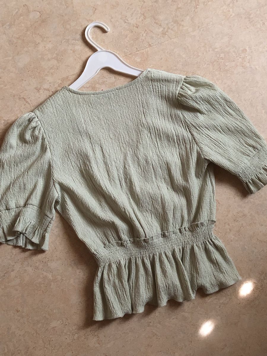Pull&Bear Tops: Hellgrünes Top von Pull&Bear, XS – Neu (gemäss Beschreibung) aus Brugg AG von Vintage_und_Allerlei 3