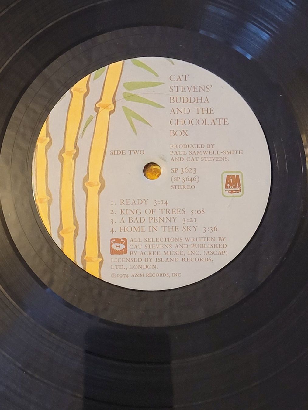 Dischi in vinile: Vinyle Cat Stevens Buddha And The Chocolate Box – Usato da la Chaux-de-Fonds venduto da Lampe 6