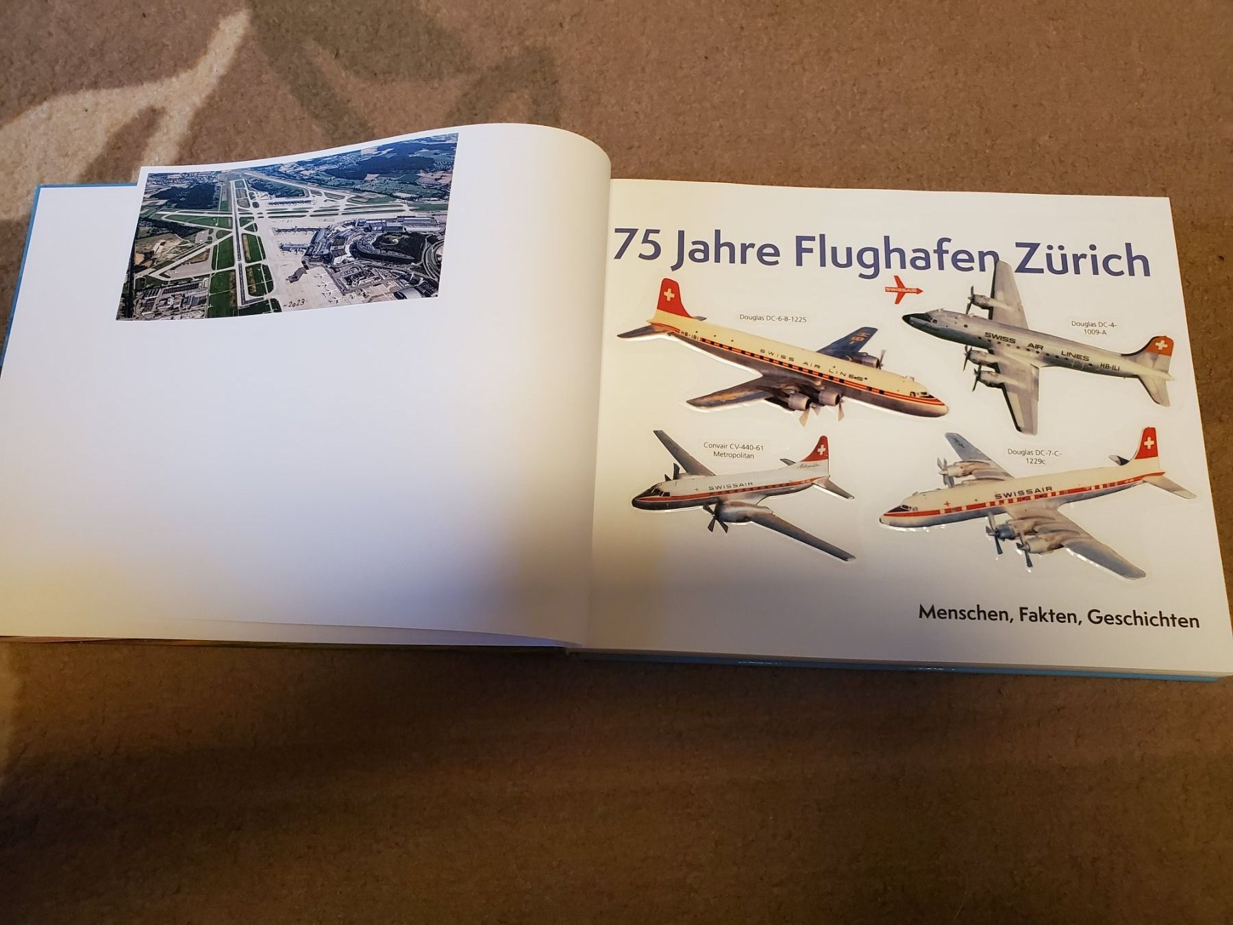 Libri: 75 Jahre Flughafen Zürich – Usato da Opfikon venduto da Steins_Siedlung 3