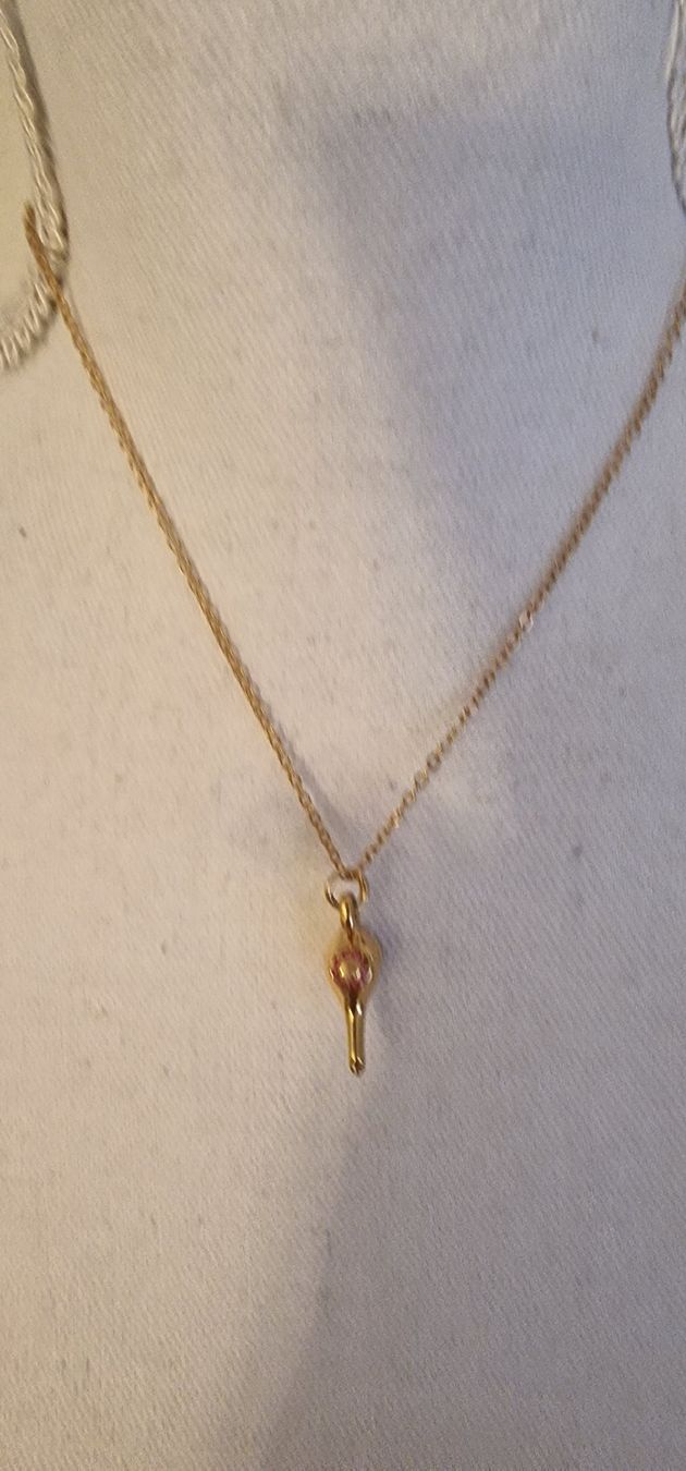 Ketten: Art Deco Gold Kette mit Anhänger – Neu (gemäss Beschreibung) aus St. Gallen von mania03