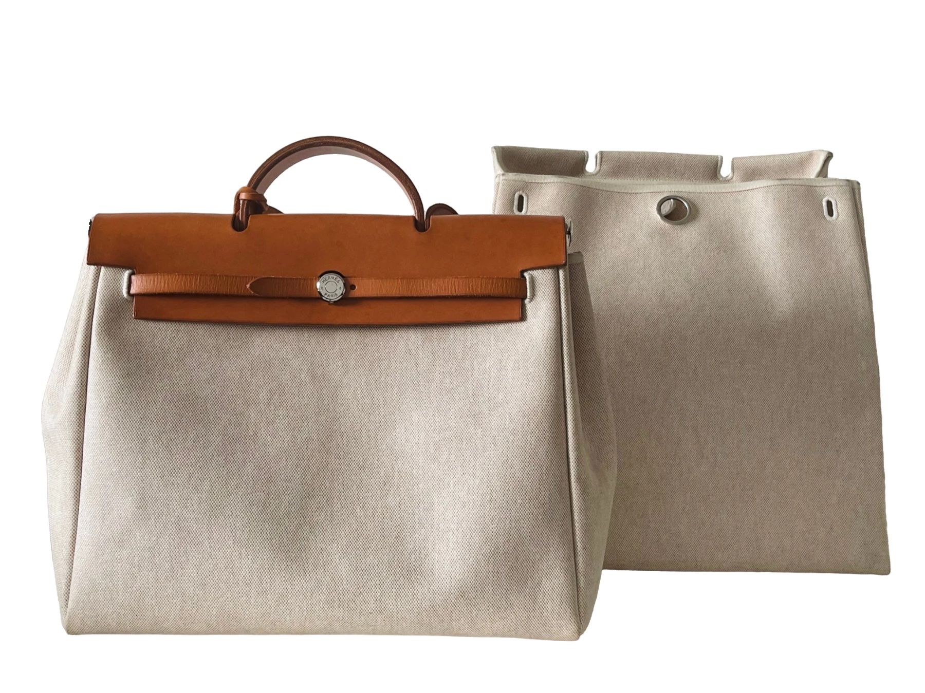Hermès Taschen: HERMES Herbag Messenger – Gebraucht aus Genève von Bazarare