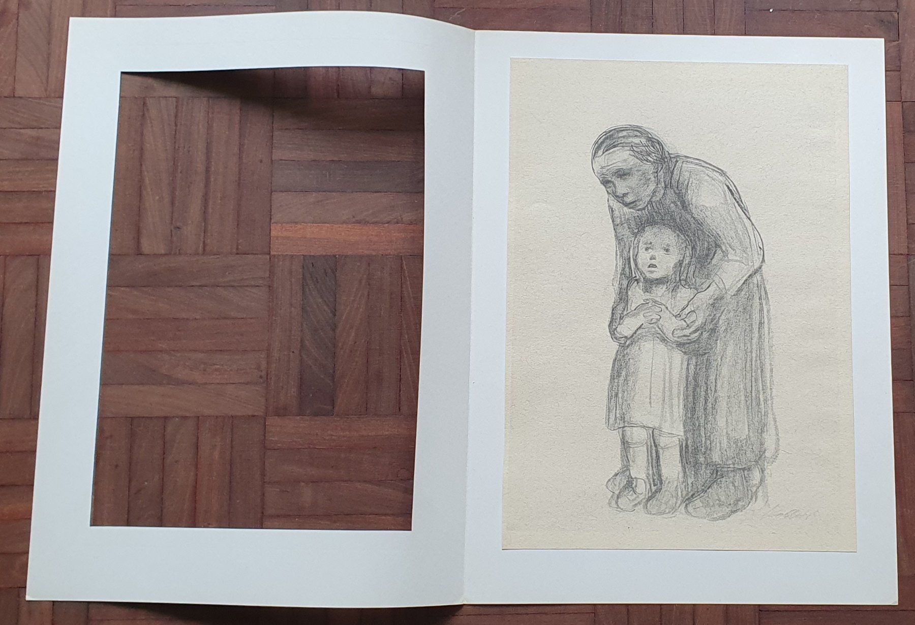 Poster & Bilder: Käthe Kollwitz,Zwei Zink- oder Strichätzung,Lichtdruck – Gebraucht aus Kreuzlingen von Rschweiz1 6