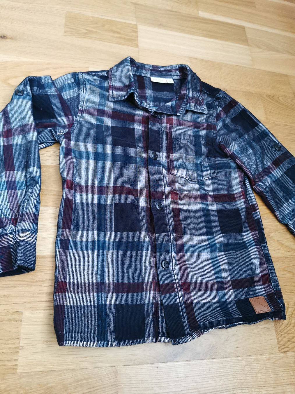 Name It Camicie, T-shirt & Polo: Hemd, Gr. 116, 100% Baumwolle.Marke ist Name it. – Usato da Seuzach venduto da Tureda 1